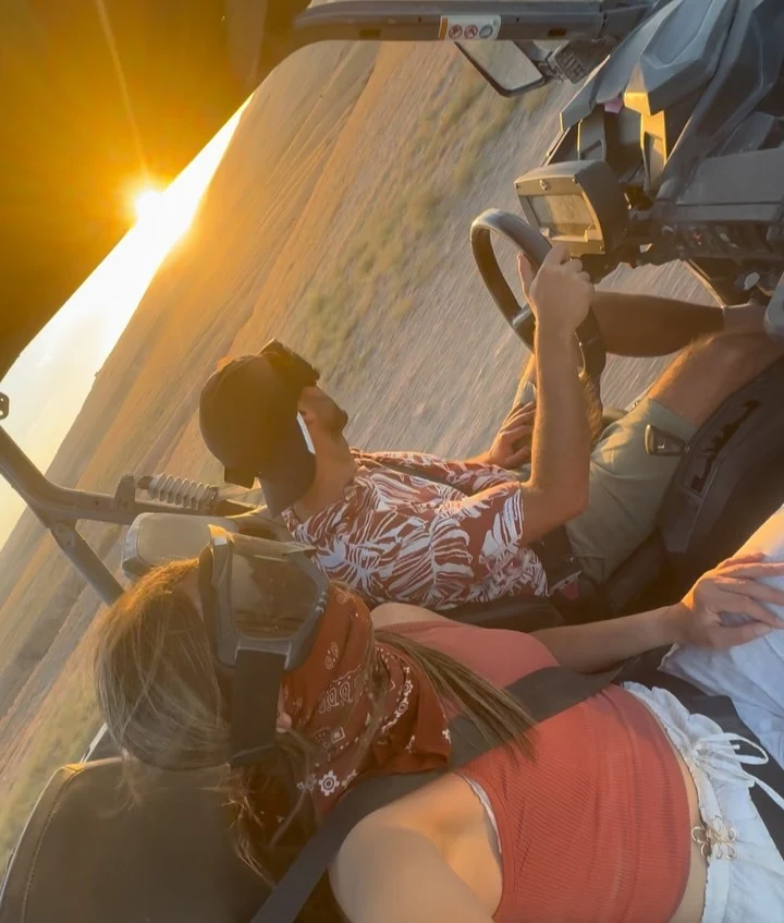 Buggy driving point of view